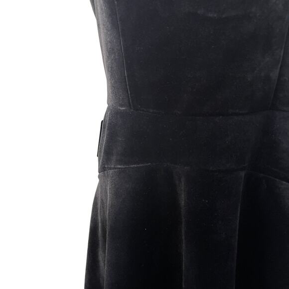 New with Tags Express Black Velvet dress - Large - Picture 9 of 11